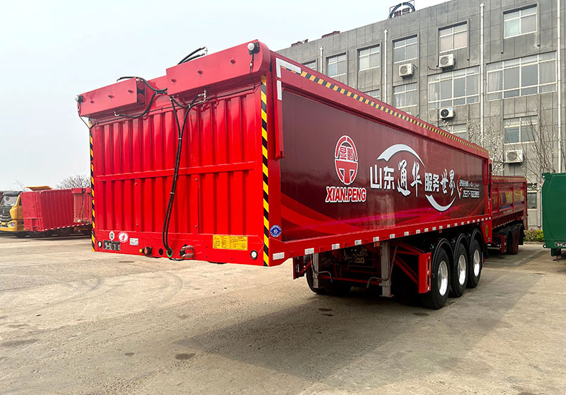 傳送帶自卸半掛車(chē)價(jià)格多少錢(qián)一輛？